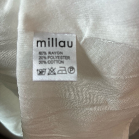 NWT Millau LF Women White Lace Tank Top in size XS. long length - Picture 7 of 9